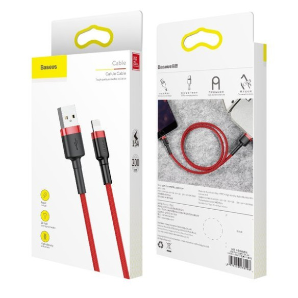 Baseus Cafule Cable | Kabel USB - Lightning do iPhone iPada 1.5A 2m