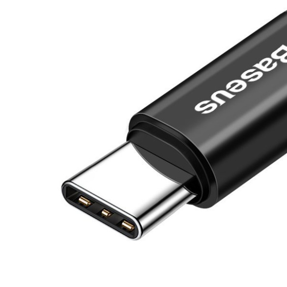 Baseus Fish eye | Elastyczny wzmocniony sprężynowy kabel USB-C Type-C 1m