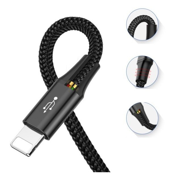 Baseus Fast 4-in-1 | Mocny kabel 4w1 USB - Lightning (iPhone) + Micro + 2x Type-C 3.5A 1.2m 