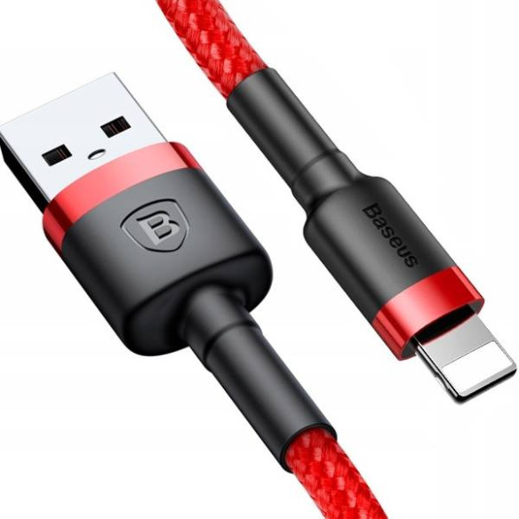 Baseus Cafule Cable | Kabel, przewód do iPhone, USB - Lightning, 2.4A, 1m