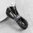 Baseus Cafule Cable | Nylonowy kabel USB - USB-C Type-C Quick Charge 3.0 50cm 3A 