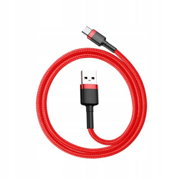 Baseus Cafule Cable | Kabel nylonowy USB - USB-C Type-C Quick Charge 3.0 100cm 3A 