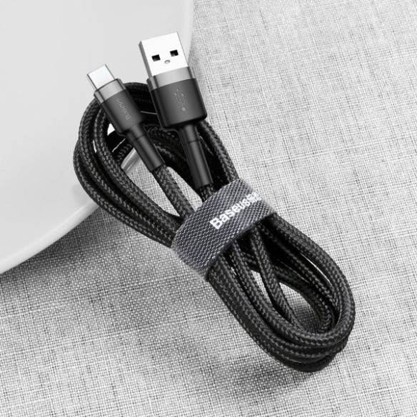 Baseus Cafule | Nylonowy kabel USB Type-C USB-C Quick Charge 3.0 3A 100cm