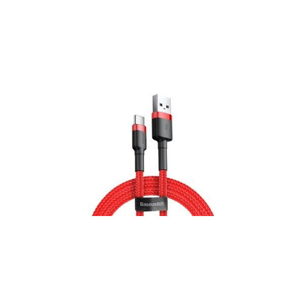 Baseus Cafule Cable | Kabel nylonowy USB USB-C Type-C Quick Charge 3.0 2A 200cm