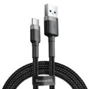 Baseus Cafule Cable | Kabel nylonowy USB USB-C Type-C Quick Charge 3.0 2A 200cm 