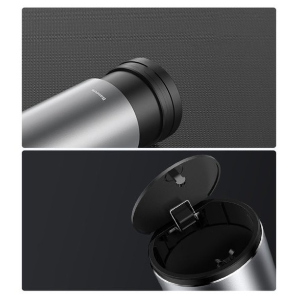 Baseus Gentleman Style | Kompaktowy kosz na śmieci samochodowy 500ml organizer + worki