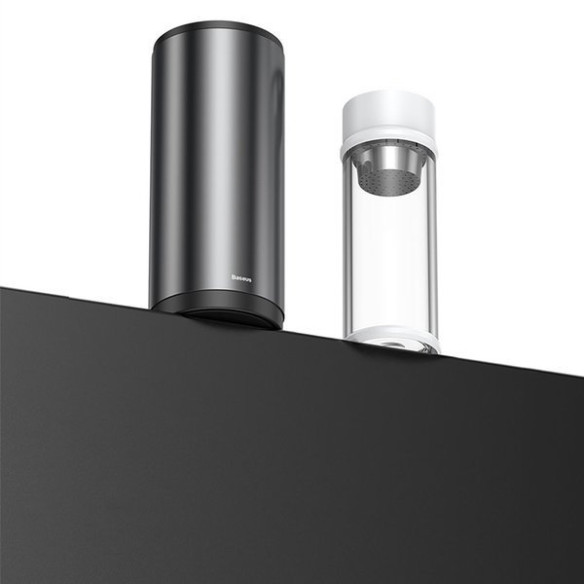 Baseus Gentleman Style | Kompaktowy kosz na śmieci samochodowy 500ml organizer + worki