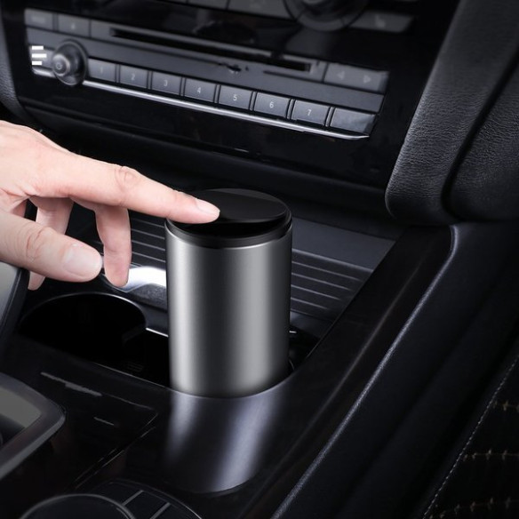 Baseus Gentleman Style | Kompaktowy kosz na śmieci samochodowy 500ml organizer + worki