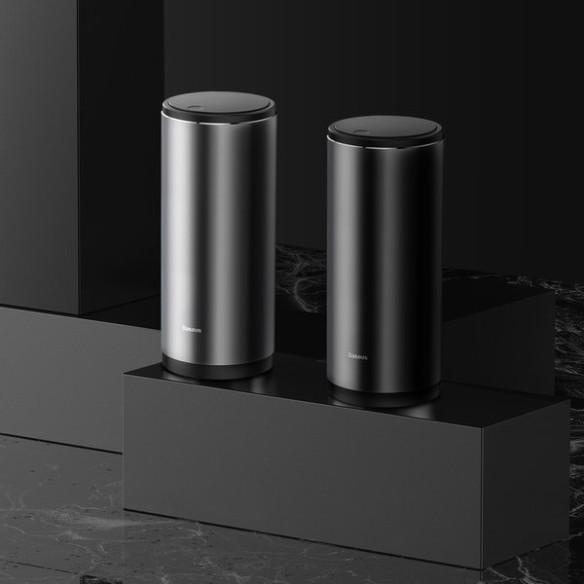 Baseus Gentleman Style | Kompaktowy kosz na śmieci samochodowy 500ml organizer + worki