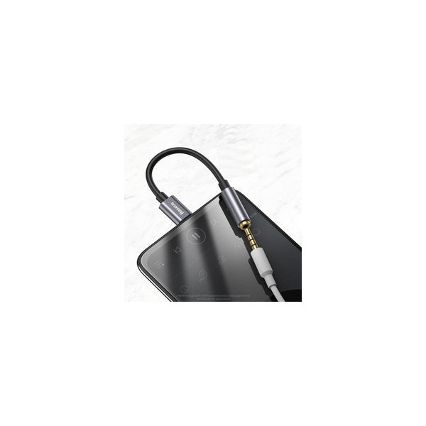 Baseus L54 | Adapter Audio przejściówka z USB-C Type-C na Mini Jack 3.5mm DAC