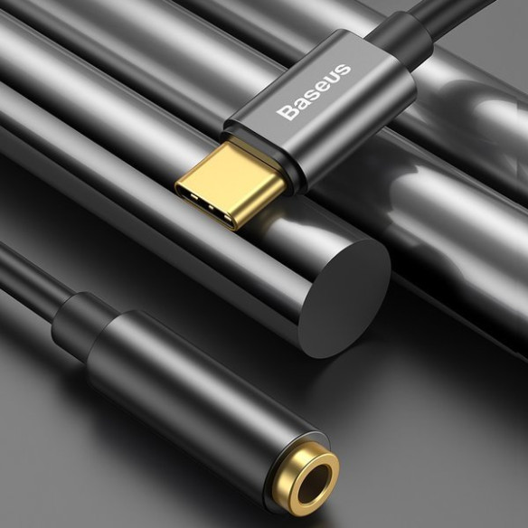 Baseus L54 | Adapter Audio przejściówka z USB-C Type-C na Mini Jack 3.5mm DAC