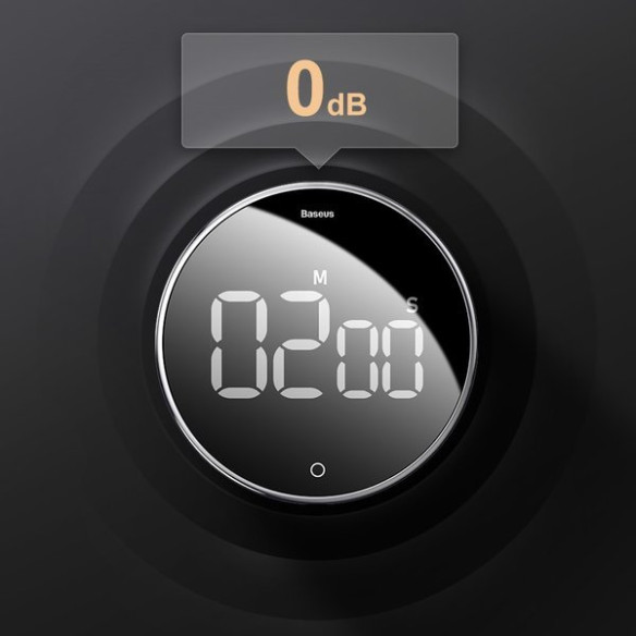 Baseus Heyo Rotation | Stoper kuchenny minutnik timer cyfrowy magnetyczny 