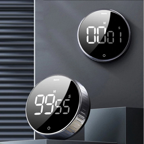 Baseus Heyo Rotation | Stoper kuchenny minutnik timer cyfrowy magnetyczny 