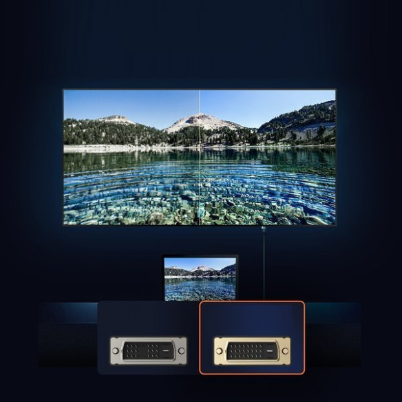 Baseus Enjoyment Series DVI Male EOL