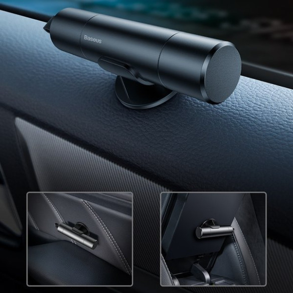 Baseus Sharp Tool | Młotek bezpieczeństwa do szyb nóż życia do pasów