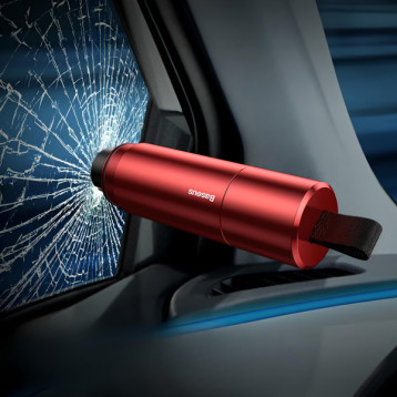 Baseus Sharp Tool | Młotek bezpieczeństwa do szyb nóż życia do pasów