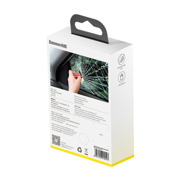 Baseus Sharp Tool | Młotek bezpieczeństwa do szyb nóż życia do pasów