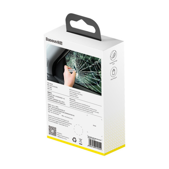 Baseus Sharp Tool | Młotek bezpieczeństwa do szyb nóż życia do pasów