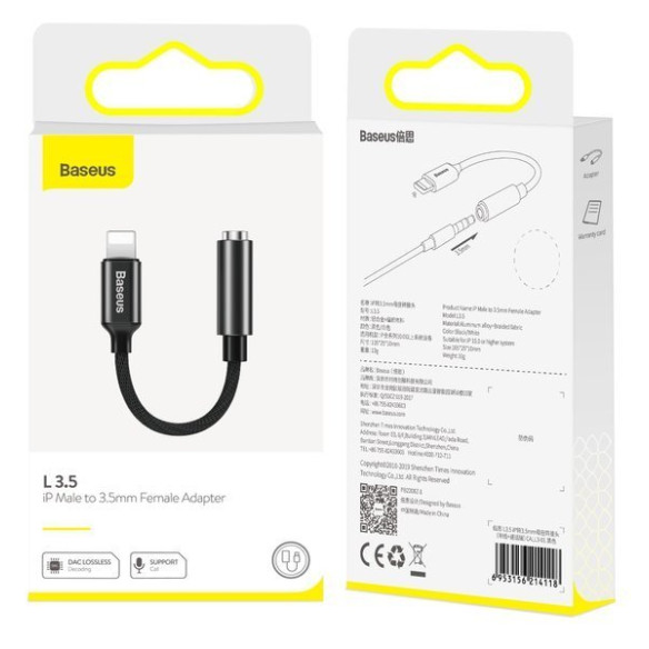 Baseus Adapter L3.5 EOL