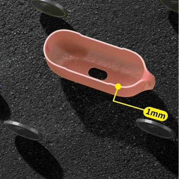 Baseus Let''s go | Silikonowa obudowa etui case do Apple Air Pods