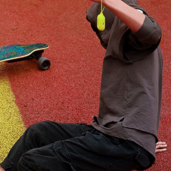 Baseus Let''s go | Silikonowa obudowa etui case do Apple Air Pods | żółty