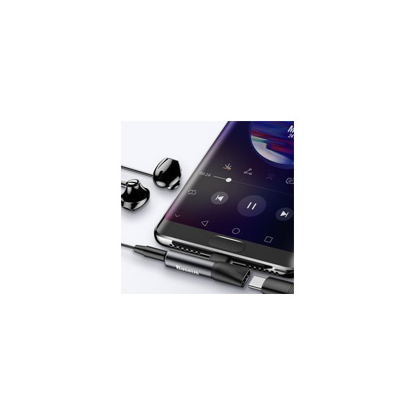 Baseus L41 | Adapter USB-C - Mini Jack 3.5mm / USB-C przejściówka audio do słuchawek