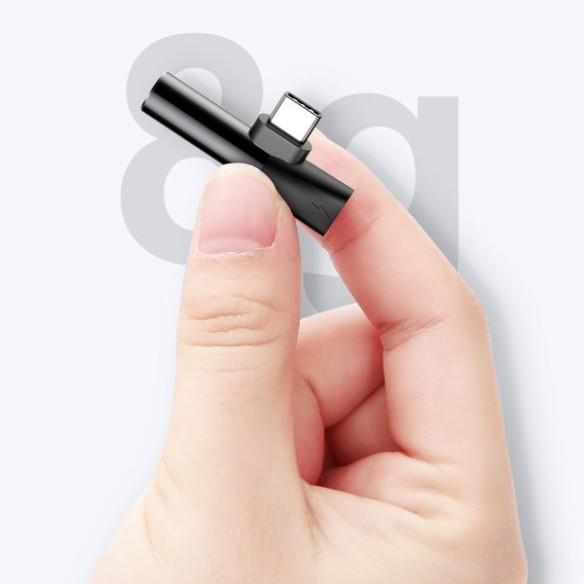 Baseus L41 | Adapter USB-C - Mini Jack 3.5mm / USB-C przejściówka audio do słuchawek