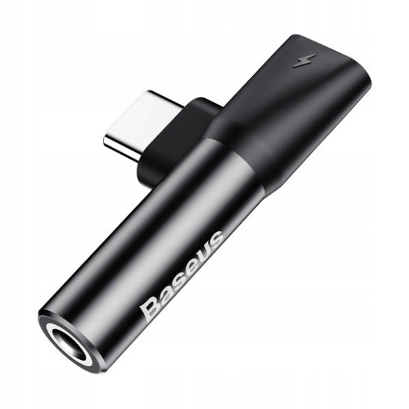 Baseus L41 | Adapter USB-C - Mini Jack 3.5mm / USB-C przejściówka audio do słuchawek