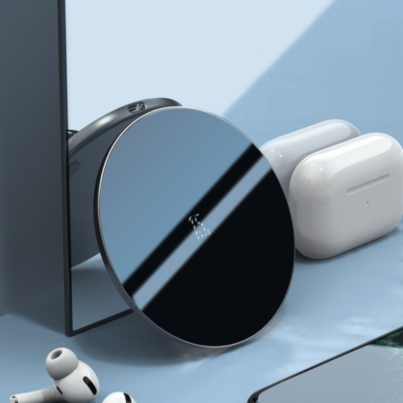 Baseus Simple | Szybka ładowarka indukcyjna bezprzewodowa Qi 15W 