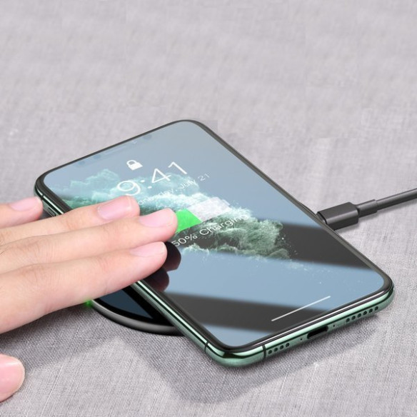 Baseus Simple | Szybka ładowarka indukcyjna bezprzewodowa Qi 15W 