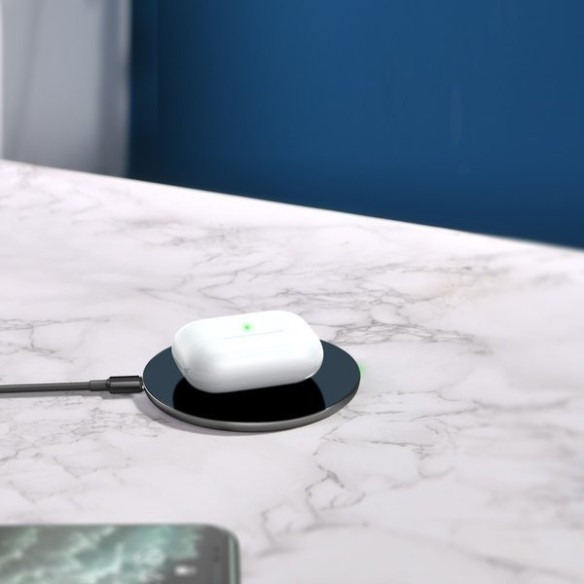 Baseus Simple | Szybka ładowarka indukcyjna bezprzewodowa Qi 15W 