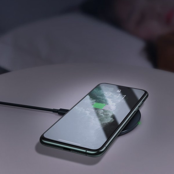 Baseus Simple | Szybka ładowarka indukcyjna bezprzewodowa Qi 15W 