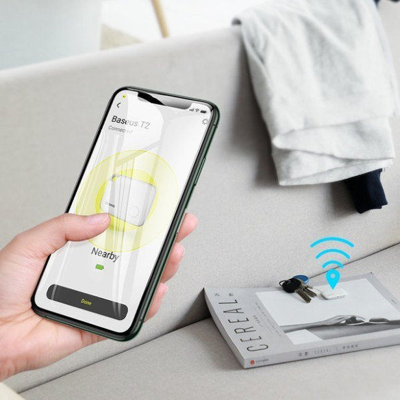 Baseus Intelligent T2 | Lokalizator GPS Bluetooth dla dzieci do kluczy