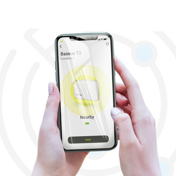 Baseus Intelligent T2 | Lokalizator GPS Bluetooth dla dzieci do kluczy