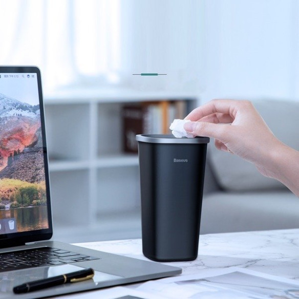 Baseus Dust-free | Kosz na śmieci samochodowy śmietnik + 90 worków