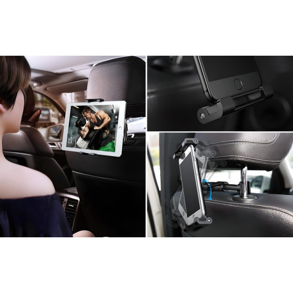 Baseus Back Seat Car | Uchwyt samochodowy na telefon tablet zagłówek 5-12''