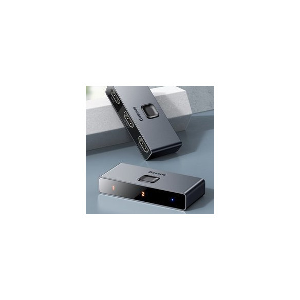 Baseus Matrix | Switch dwukierunkowy rozdzielacz HDMI Full HD 4K