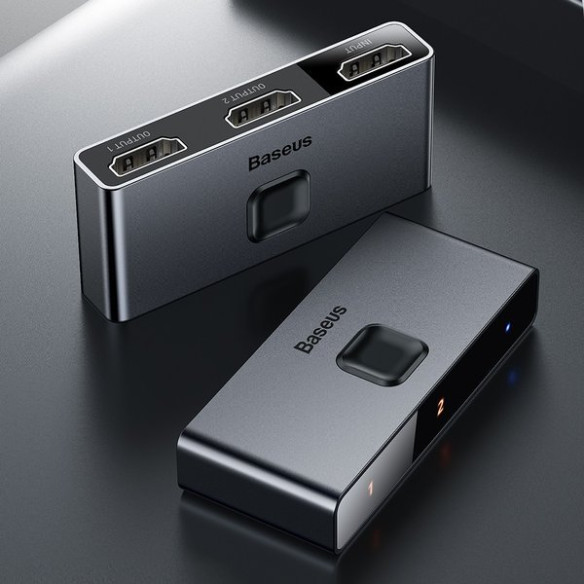 Baseus Matrix | Switch dwukierunkowy rozdzielacz HDMI Full HD 4K