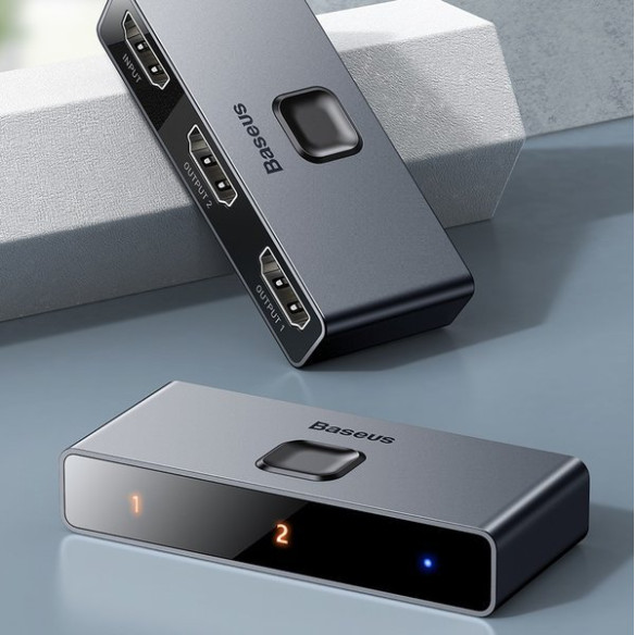 Baseus Matrix | Switch dwukierunkowy rozdzielacz HDMI Full HD 4K