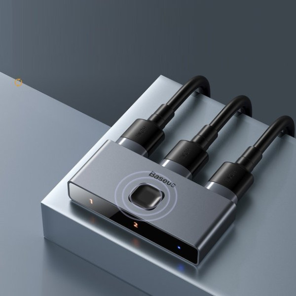 Baseus Matrix | Switch dwukierunkowy rozdzielacz HDMI Full HD 4K