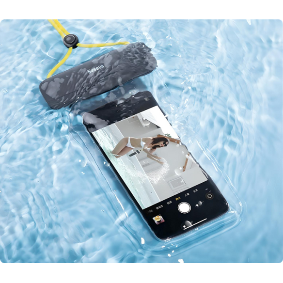 Baseus Let's go Slip | Etui wodoodporne wodoszczelne na telefon uinwersalne do 7,2'' 