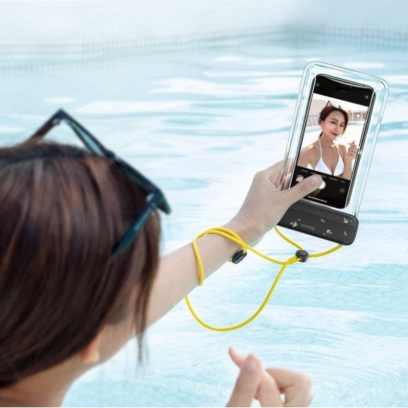 Baseus Let's go Slip | Etui wodoodporne wodoszczelne na telefon uinwersalne do 7,2'' 