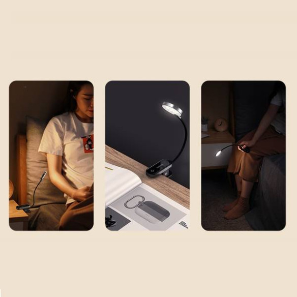 Baseus Mini Clip Lamp | Lampka bezprzewodowa LED na klips