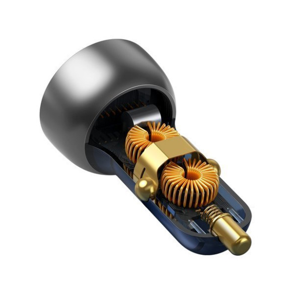 Baseus Particular | Ładowarka samochodowa 65W Quick Charge 4.0+ Power Delivery 3.0 Huawei SCP 5A 2xUSB 