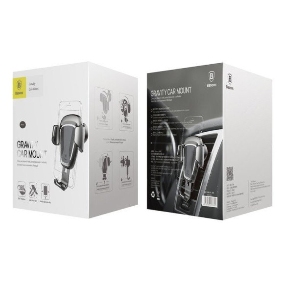 Baseus Gravity | Uchwyt samochodowy grawitacyjny do kratki nawiewu