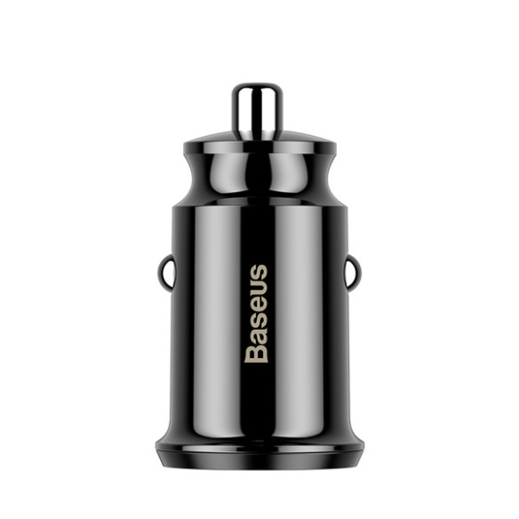 Baseus Grain | Ładowarka samochodowa 2x USB-A 3.1A 