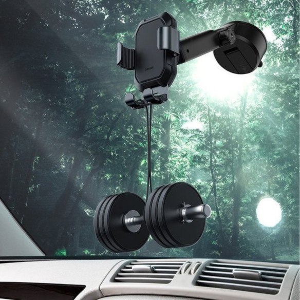 Baseus Tank | Uchwyt grawitacyjny teleskopowy na szybę deskę kokpit 