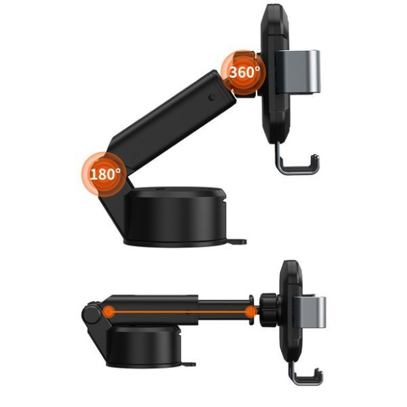 Baseus Tank | Uchwyt grawitacyjny teleskopowy na szybę deskę kokpit 