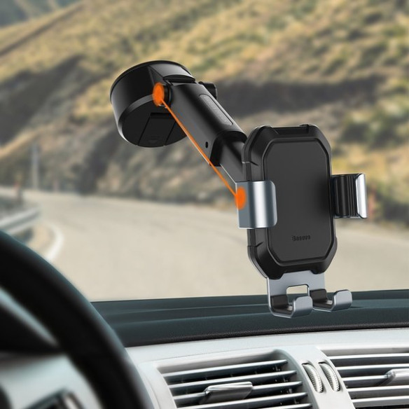 Baseus Tank | Uchwyt grawitacyjny teleskopowy na szybę deskę kokpit 