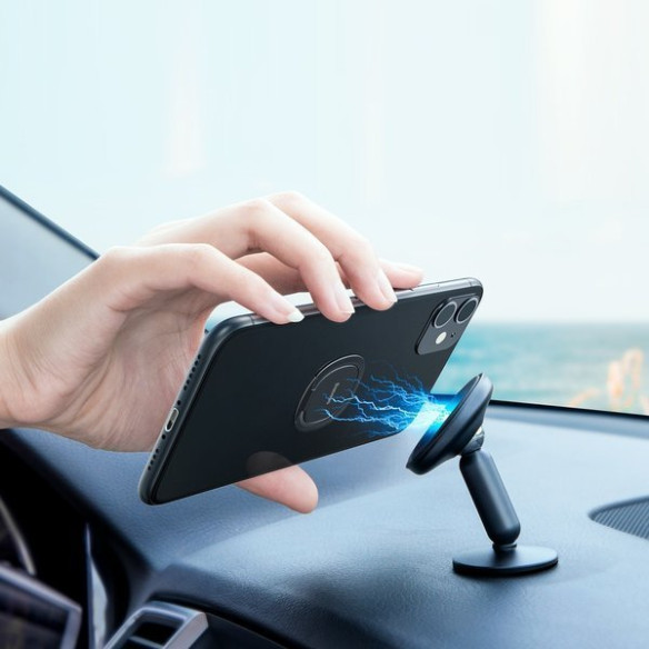 Baseus Invisible | Uchwyt, podstawka, ring do telefonu na palec, adapter magnetyczny 3w1